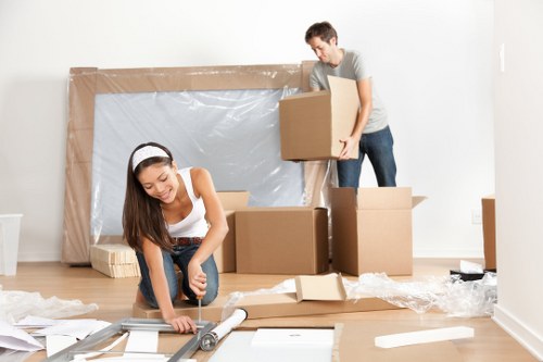 Removal van service preparing a local move in Shepherd's Bush