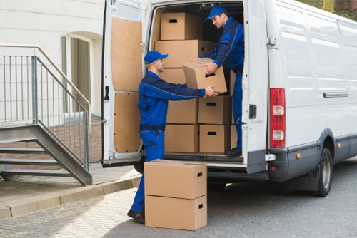 Removal van team demonstrating ethical compliance and safeguarding in operations