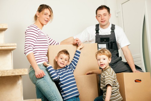 Protected Shepherdsbush removal van checkout process