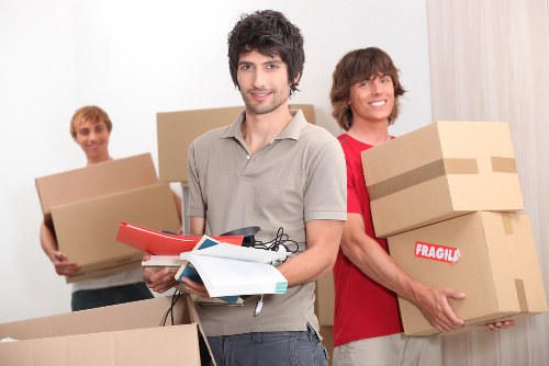 Waste sorting and transfer station logistics for west London removals