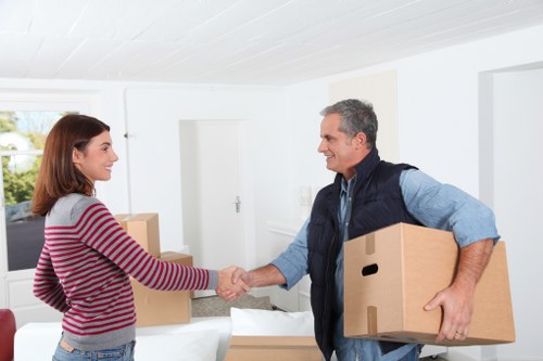 Charitable reuse of furniture and household items after a move