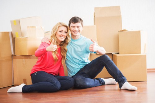 Shepherds Bush residential move with a removal truck
