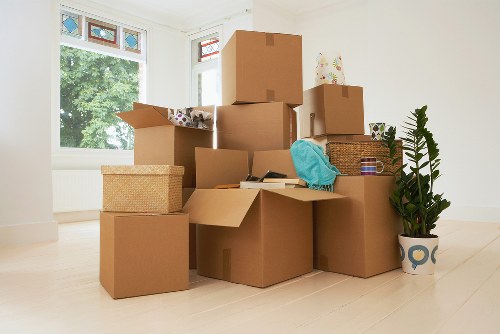 Local removal van in Shepherdsbush ready for the final delivery