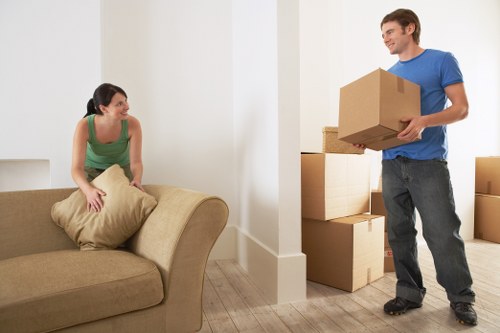 Local removal truck supporting residential and commercial moves in West London
