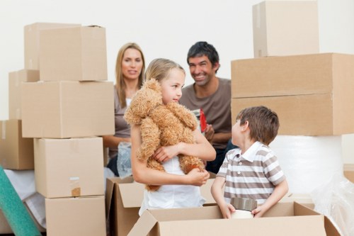 Shepherds Bush commercial movers transporting office and retail items